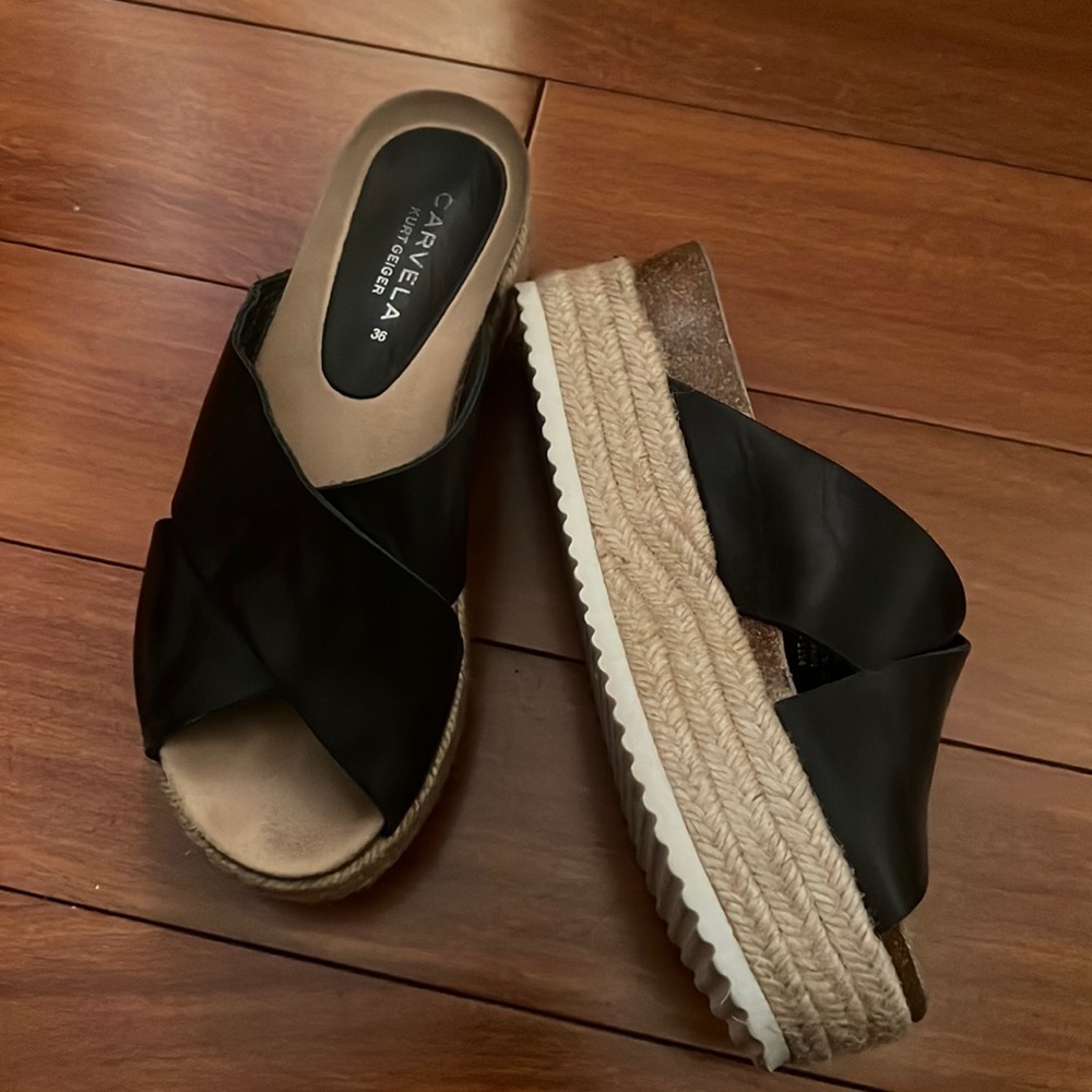 Kurt Geiger sandals.